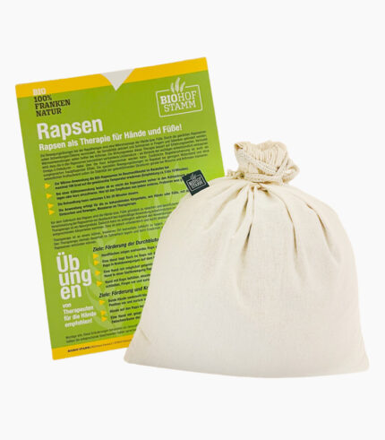 THERAPIE-RAPS | Starter Set<br> BIOLAND Raps<br>Rapsbeutel & Anleitung