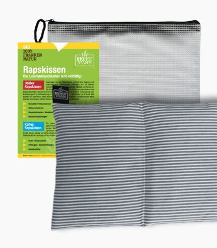 BIOLAND | RAPS | BIG<br>Wärme- und Kühlkissen<br>5-Kammern 60x20 cm