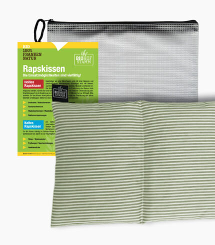 BIOLAND | RAPS | BIG<br>Wärme- und Kühlkissen<br>5-Kammern 60x20 cm